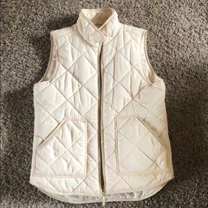 J. Crew Mercantile Quilted Puffer Vest GUC S
